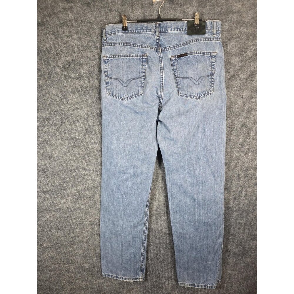 Vintage Harley-Davidson Jeans Mens 36x32 Straight Leg Denim 2000s Pants Y2K - Picture 7 of 10